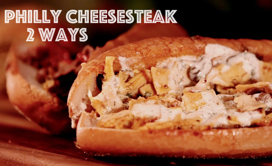 2 Quick Philly Cheesesteaks – Midnight Munchies