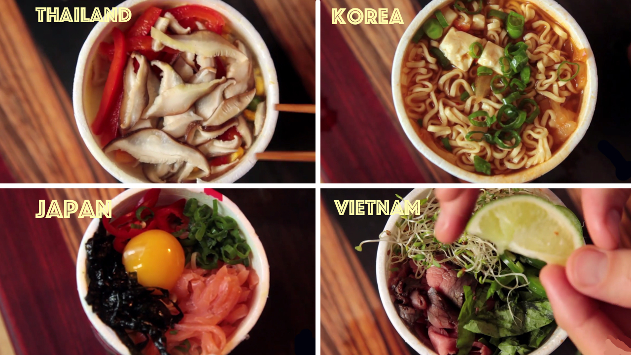 5 Creative Cup Noodle Creations